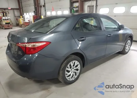 2019 Toyota Corolla Le z USA, uszkodzony, nr VIN 5YFBURHE5KP920054